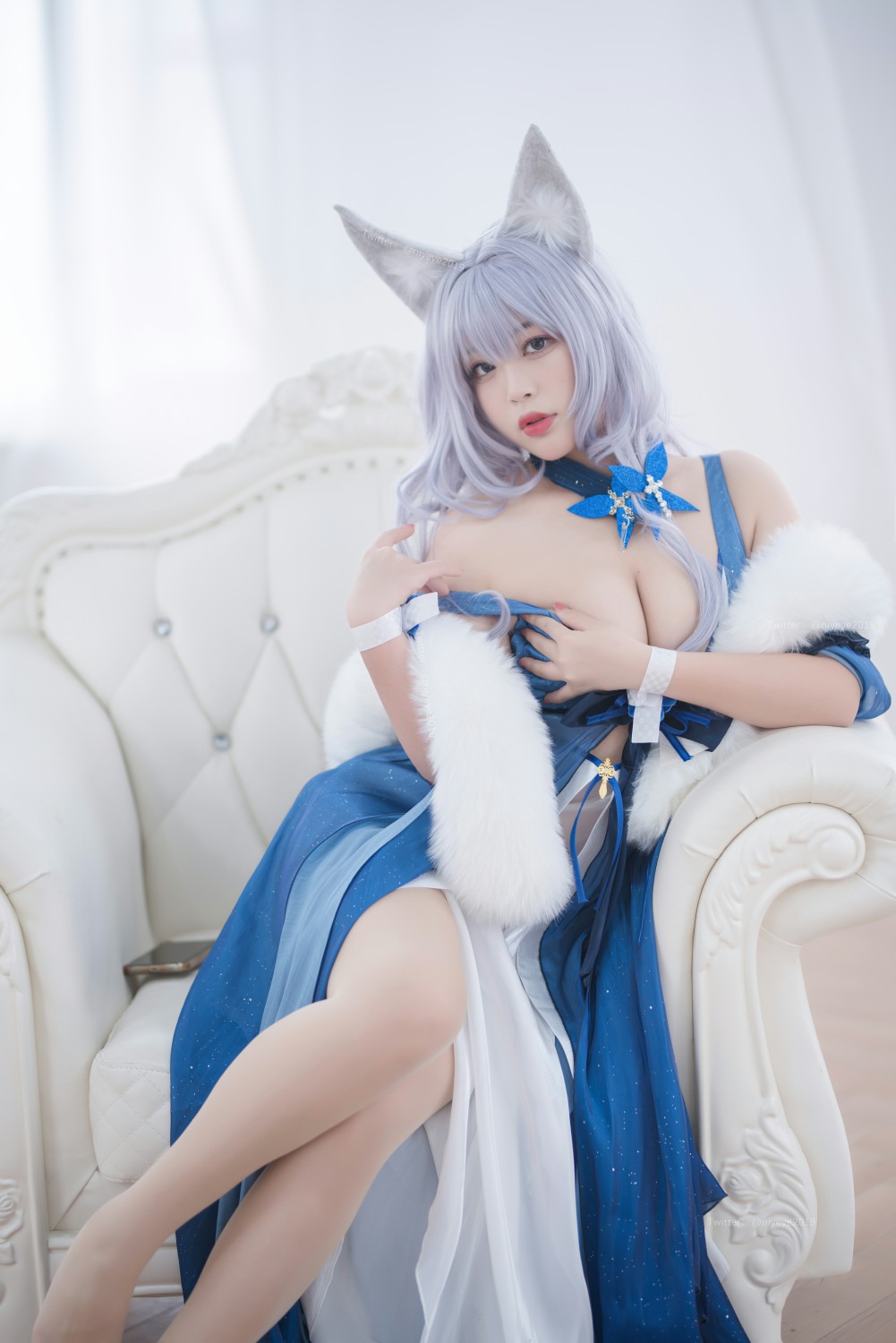 [Cosplay]白烨 - 信浓睡衣诱惑